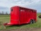 MORITZ 16’ 3 HORSE SLANT TRAILER