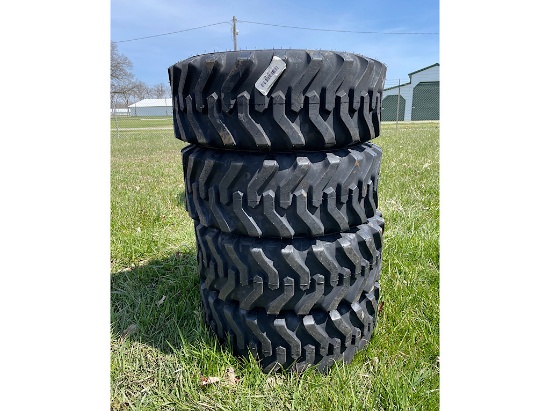 4 NEW CAMSO SKS 332 SKID LOADER TIRES