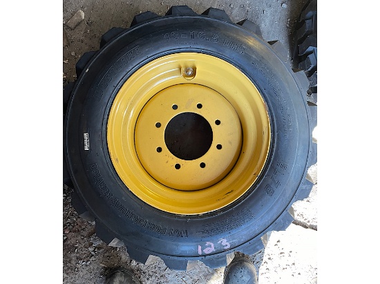 NEW SKID LOADER WHEELS AND TIRES