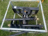 NEW SKID LOADER POST HOLE AUGER