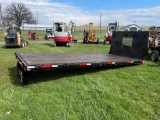 18’ STEEL FLATBED