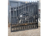 14’ WROUGHT IRON BIPARTING GATES