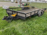 18 FOOT UTILITY TRAILER