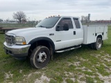 2002 FORD F450 SERVICE TRUCK