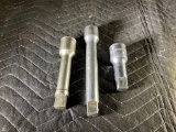 (3) 3/4” DRIVE EXTENSIONS