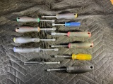 LOT OF 11 HANDHELD NUT DRIVERS