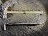 16” ESTWING HAMMER AND 15” PRY BAR