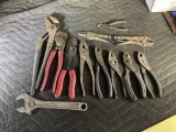 12 PC ASSORTED PLIERS