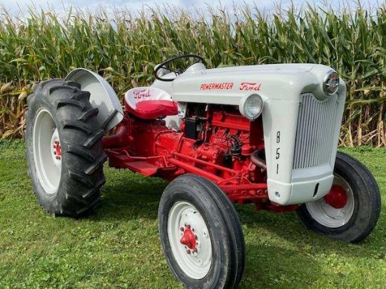 Newly restored 1956 Ford 851
