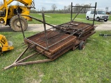 4.5’x10’ TRAILER WITH GRILL GRATES