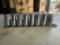 CRAFTSMAN 8PC CHROME SOCKET SET