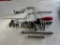 SNAP-ON TMS5R 1/4” DRIVE AND ASSORTED EXTENSIONS/SOCKETS