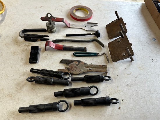 SNAP-ON DOOR PANEL REMOVER, MAGNET, MATCO TRIM TOOL, PILOT BEARING TOOLS