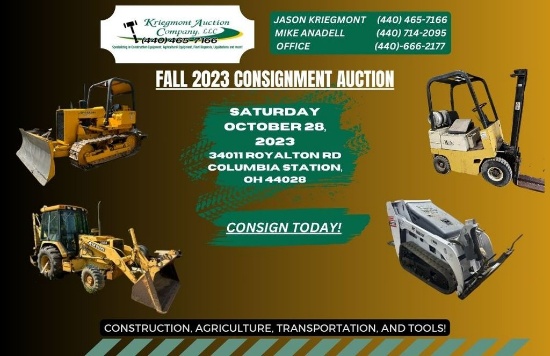 2023 Fall Consignment Auction