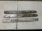 3 CHAINSAW GUIDE BARS