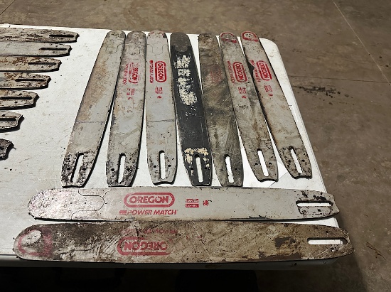9 CHAINSAW GUIDE BARS