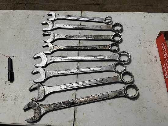 8 OVERSIZED WRENCHES