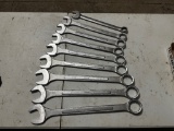 9 OVERSIZED WRENCHES
