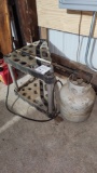 PROPANE TANKS WITH ROSEBUD TORCH