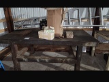 7FT STEEL WORK BENCH