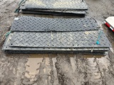 9 PLASTIC ROAD MATS