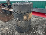33x12-20 SOLID SKID LOADER TIRES
