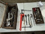 TOOLBOX OF ASSORTED HAND TOOLS