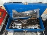 TOOLBOX OF ASSORTED WRENCHES