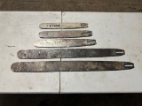 5 CHAINSAW GUIDE BARS