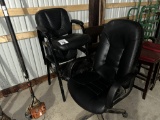 3 OFFICE CHAIRS