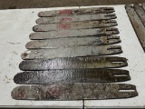 9 CHAINSAW GUIDE BARS