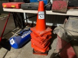 16 TRAFFIC CONES