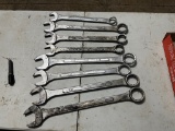 8 OVERSIZED WRENCHES