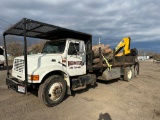 1996 INTERNATIONAL 4700 EFFER 110 CRANE TRUCK