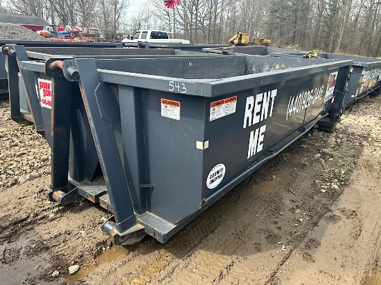 COUNTS CONTAINER 15 YARD ROLLOFF DUMPSTER