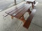 6' WOODEN PICNIC TABLE