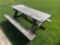 6' WOODEN PICNIC TABLE