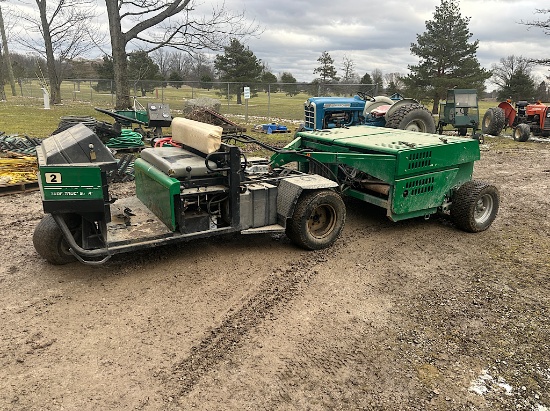 CUSHMAN TURF TRUCKSTER/ RYAN GA60 AERATOR