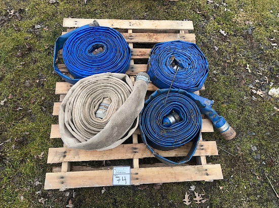 (4) DISCHARGE HOSES