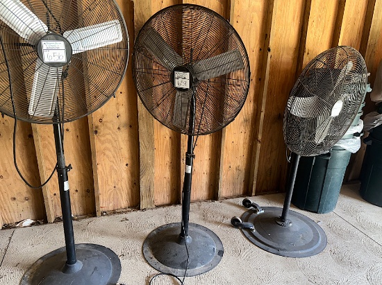 COMFORT ZONE 30" PEDESTAL FAN