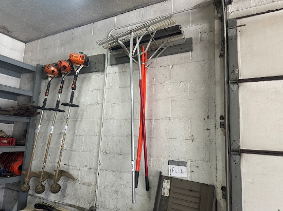 2 COMEALONG RAKES, 2 ROLLERS