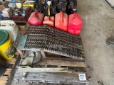 RAMPS, GAS CANS, TRAILER DOLLEY