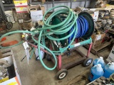 HOSE REEL, 3 SPRAYERS