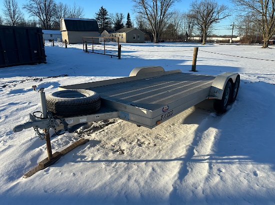 2002 EXISS ALUMINUM TRAILER