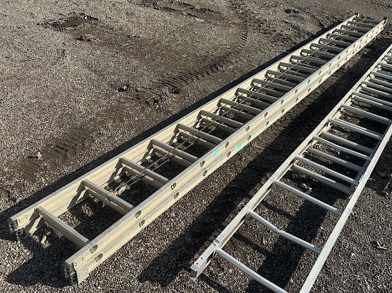 WERNER 35' ALUMINUM EXTENSION LADDER