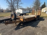 7'X20' EQUIPMENT TRAILER