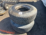 (2) GOODYEAR 385/65R22.5 TIRES