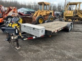 2011 CRONKHITE 7'X20' EQUIPMENT TRAILER
