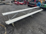 15' ALUMINUM BLEACHERS