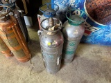 3 VINTAGE FIRE EXTINGUISHERS